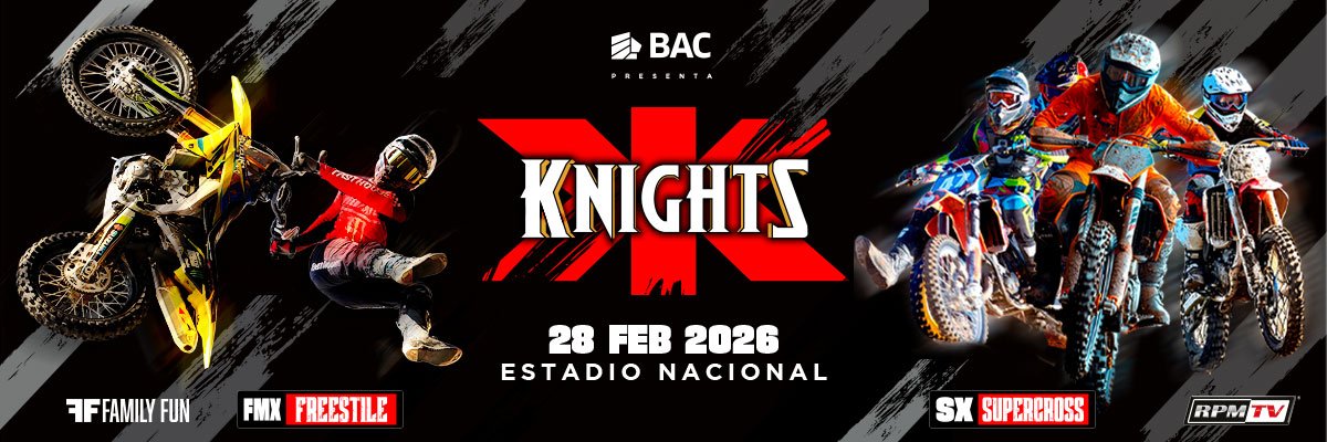 XKnights 2026 at Estadio Nacional de la Sabana in San Jose, Costa Rica, will bring top level FMX, BMX Freestyle, and Supercross competitions.