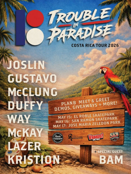 Plan B Costa Rica Skatepark Tour